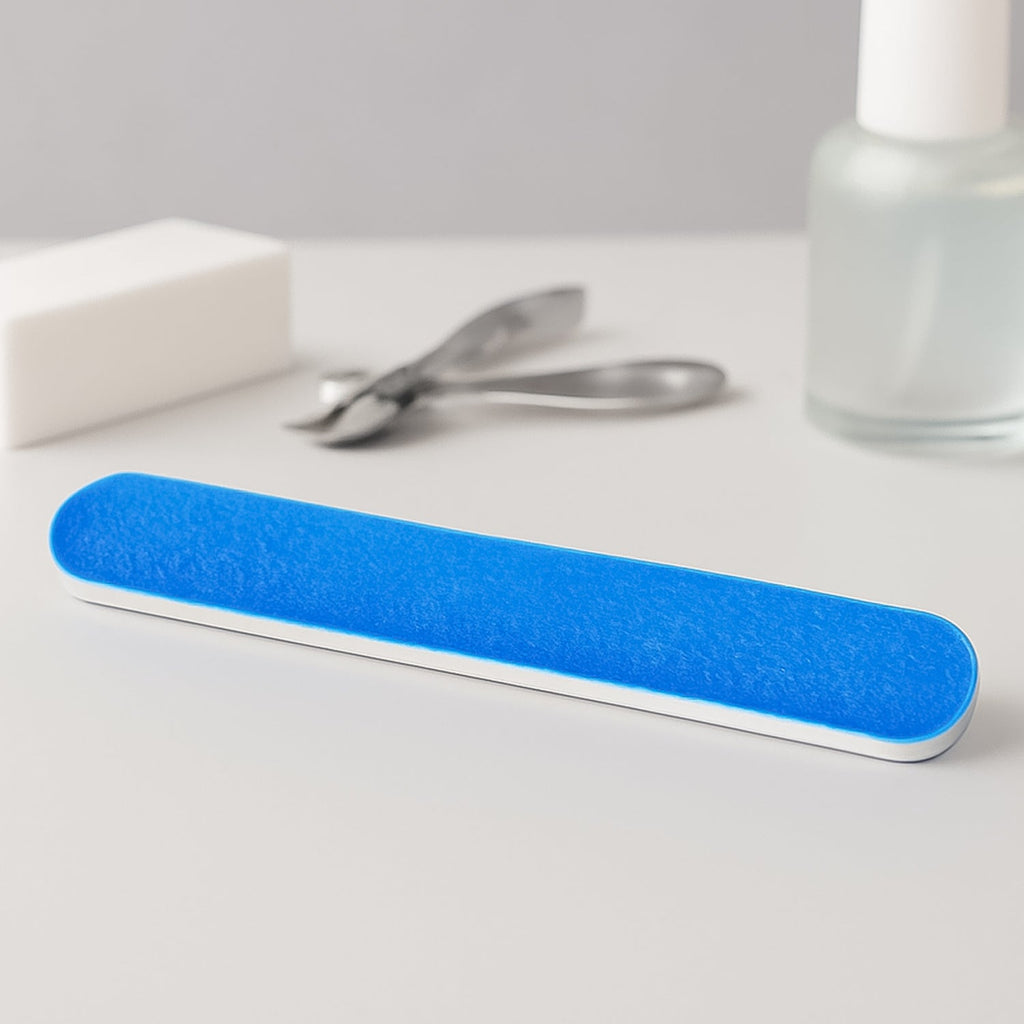 Professional nail file double sided 18 cm for precise nail shaping by AuriGlam