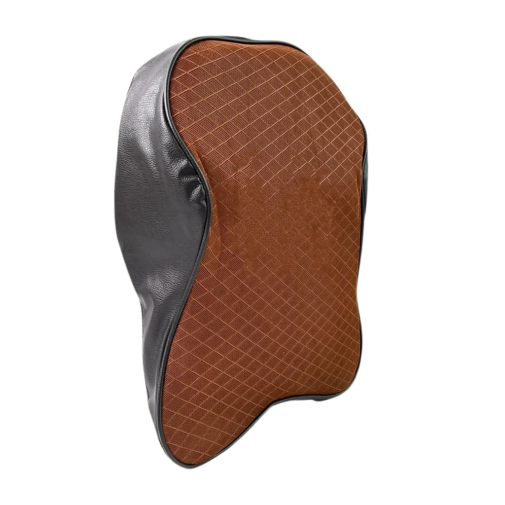 Packaging of the Velvet Wheels Memory Foam Car Neck Pillow.
