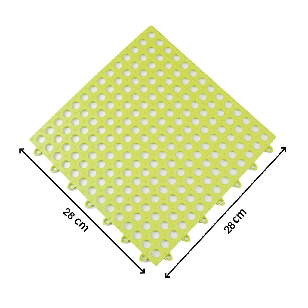 Alternative angle of  anti slip bath mat for bathroom safety.
