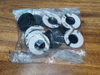 The complete 10-piece set of Car Door Protector stickers packaged for delivery.