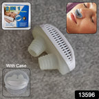 Close-up view of the ergonomic design of the Anti-Snoring Nose Clip.