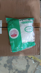 Stack of transparent disposable elastic food covers, ready for easy kitchen access.