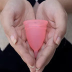 Soft silicone reusable menstrual cup for comfortable, eco-friendly periods.