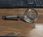Rust-resistant stainless steel strainer with fine mesh for soups and juices.