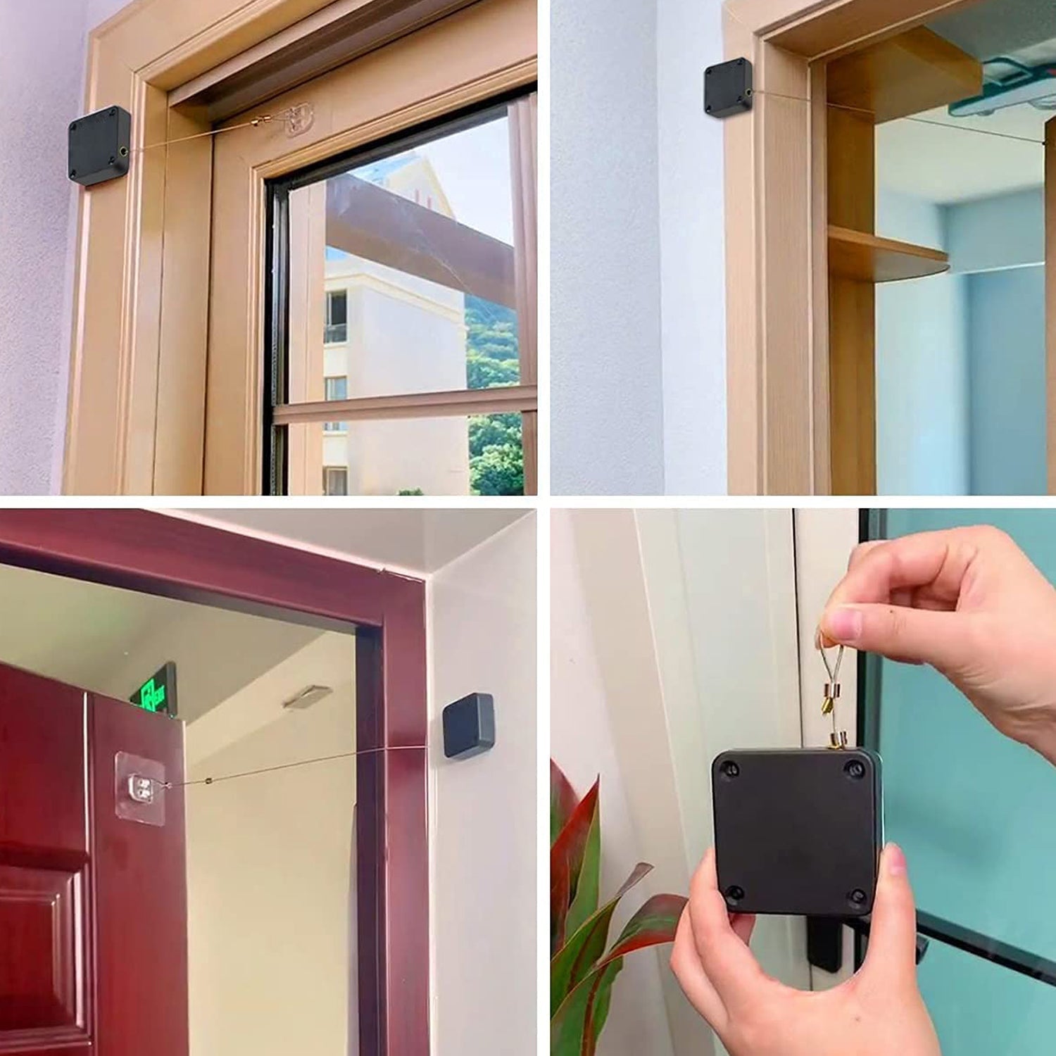 Durable door closer providing hands-free convenience and security.
