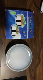 Stainless steel food storage box with airtight and leak-proof design, ready for use.