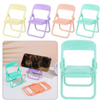 Lightweight chair mobile holder ensuring easy portability and hassle-free use.