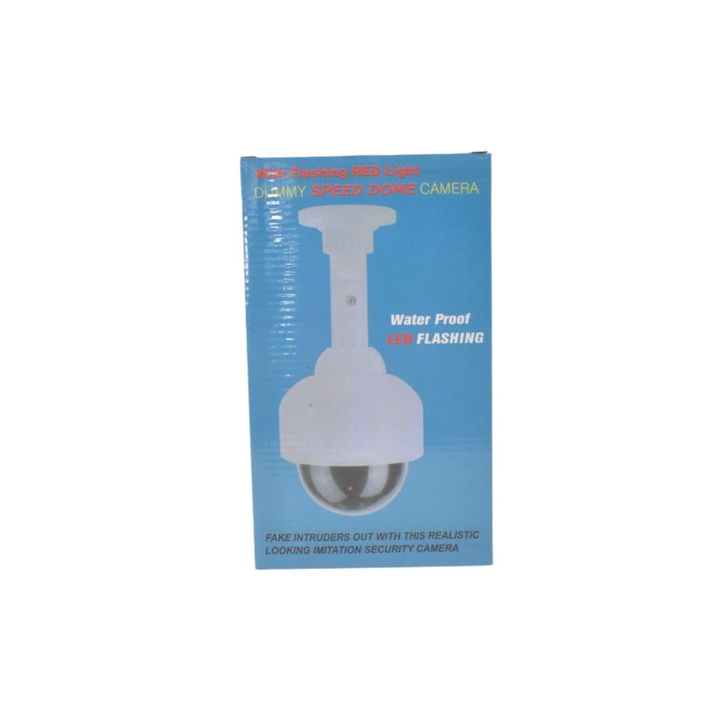 Side profile view of Safelix dummy CCTV camera showcasing design