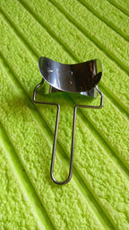 Durable stainless steel puri cutter roller for consistent dough cutting results.