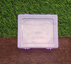 Top-down view of the compact storage box, ready for your organizing needs.