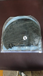 Swim cap displayed on mannequin head showcasing ergonomic fit