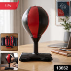 Portable inflatable punching bag with air pump for easy setup