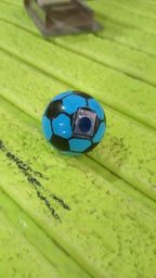 Ergonomic handheld round design pencil sharpener, comfortable for kids to use.