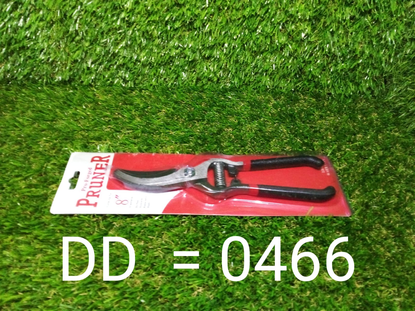 Professional 8-inch garden pruners for efficient trimming.