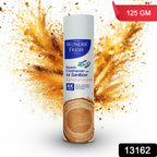 Close-up of the easy-to-use spray nozzle on the Sandalwood Air Freshener bottle.