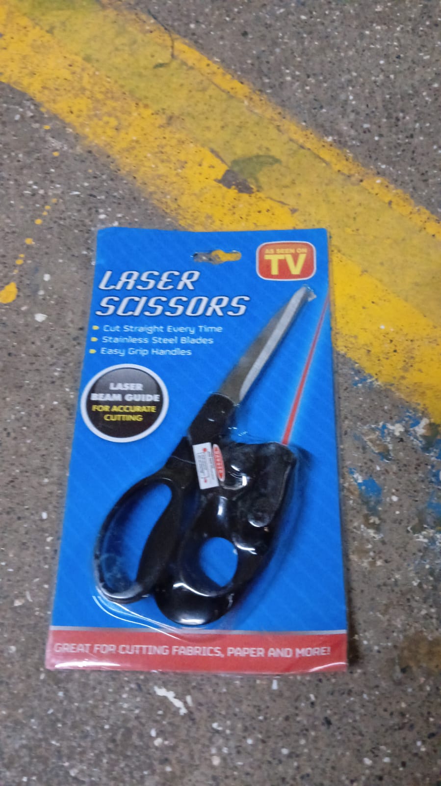 Stylized image of Laser Scissors, highlighting their sleek design and functionality.