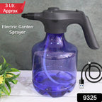 Close-up of the  Electric Garden Sprayer showcasing its ergonomic handle and 3L capacity.