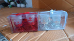 Plastic tealight holder in contemporary festival style perfect for Diwali celebrations