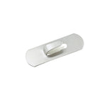 Packaging for the 18-piece stainless steel wall hooks set.