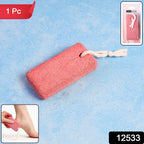 Foot scrub stone in rectangular shape ideal for callus removal