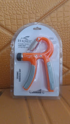 Vertical orientation of Konex Hand Grip Strengthener with steel spring
