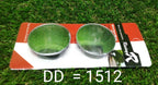 Installation guide showing how to apply the adhesive for the blind spot mirror.