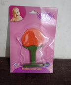 Vibrant Baby Silicone Teether against a clean white background.