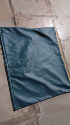 Invisible zipper detail on a pillow cover.