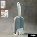 Rice spoon holder placed on a modern kitchen countertop