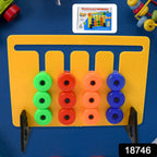 Children actively engaging with the Montessori Slide Puzzle, enhancing their problem-solving skills.