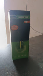 Another angle of the  rechargeable camping lantern.