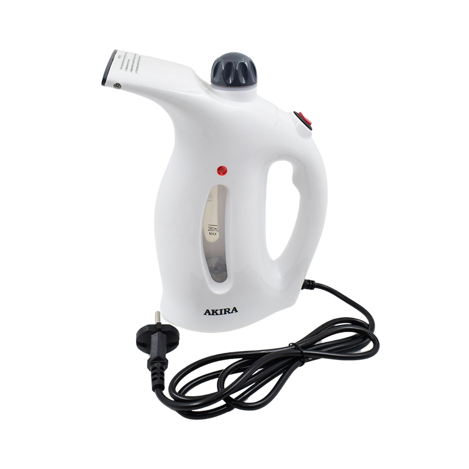 Portable facial steamer, compact and ready for use, perfect for at-home spa treatments.