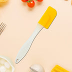 Close-up image of silicone spatula kitchen tool