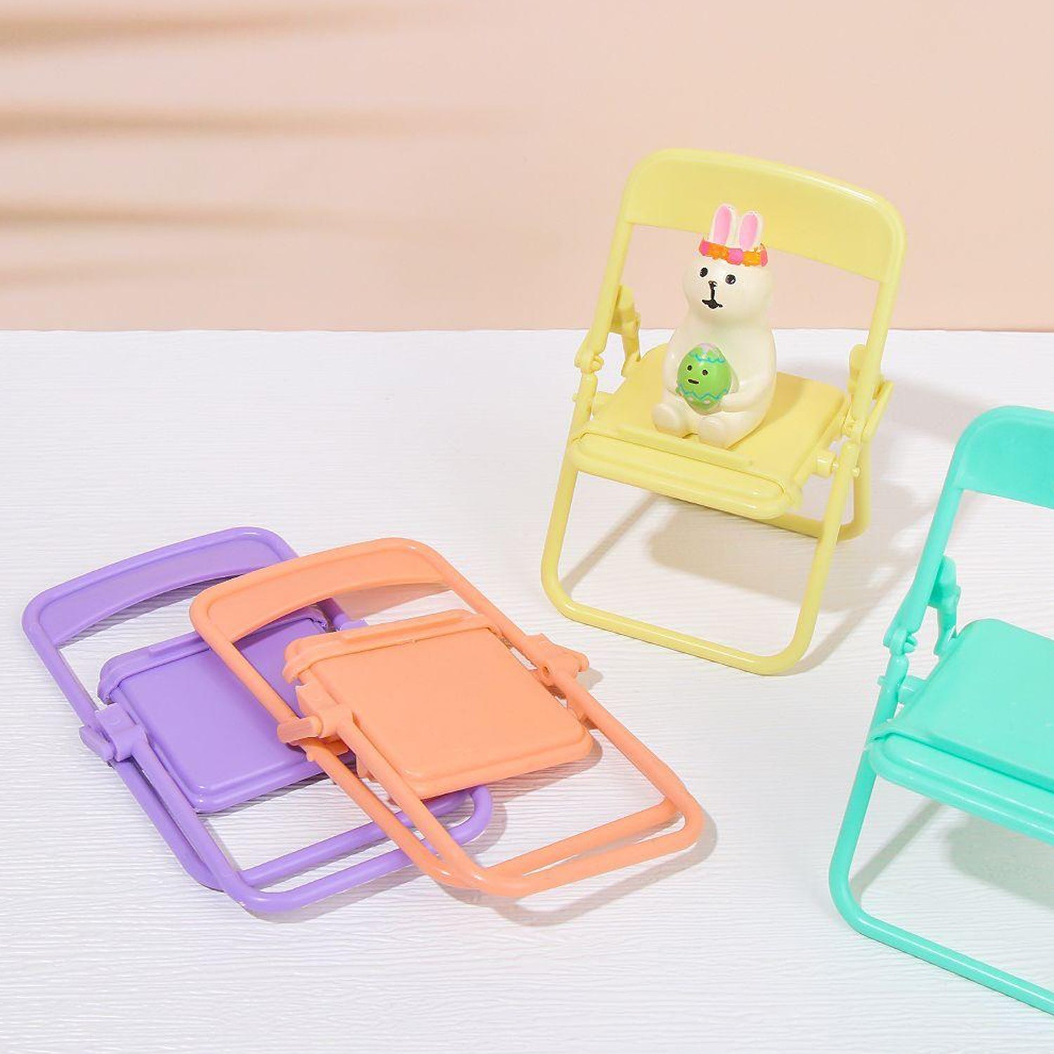 Versatile chair mobile stand, perfect for hands-free video calls and media viewing.