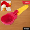 Ice cream scooper with ergonomic trigger handle and non-slip grip