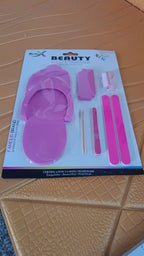 Velvet Wipe professional pedicure kit box with all included tools