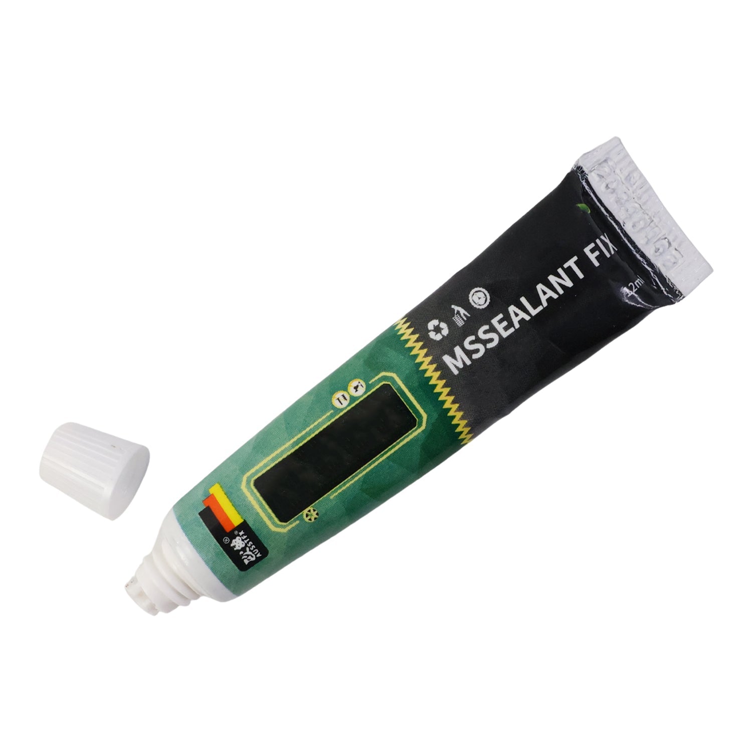 Instant repair glue sealant gel in a compact tube
