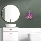 Decorative Gardenia air freshener pouch enhancing room freshness.