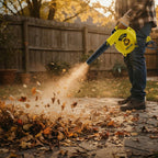 Electric air blower for cleaning hard-to-reach areas with strong airflow
