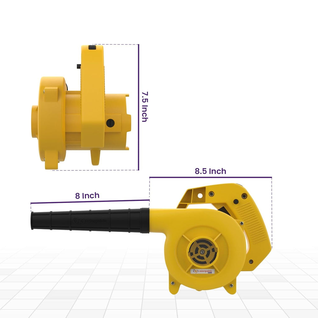 Durable high-power blower for workshop dust removal and garden cleaning