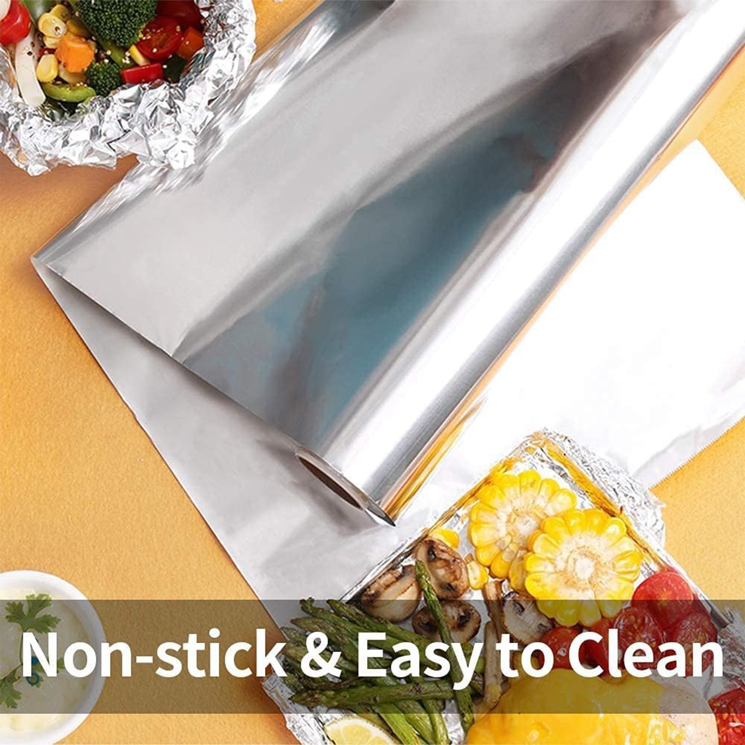 Aluminium foil sheet product for multipurpose kitchen applications