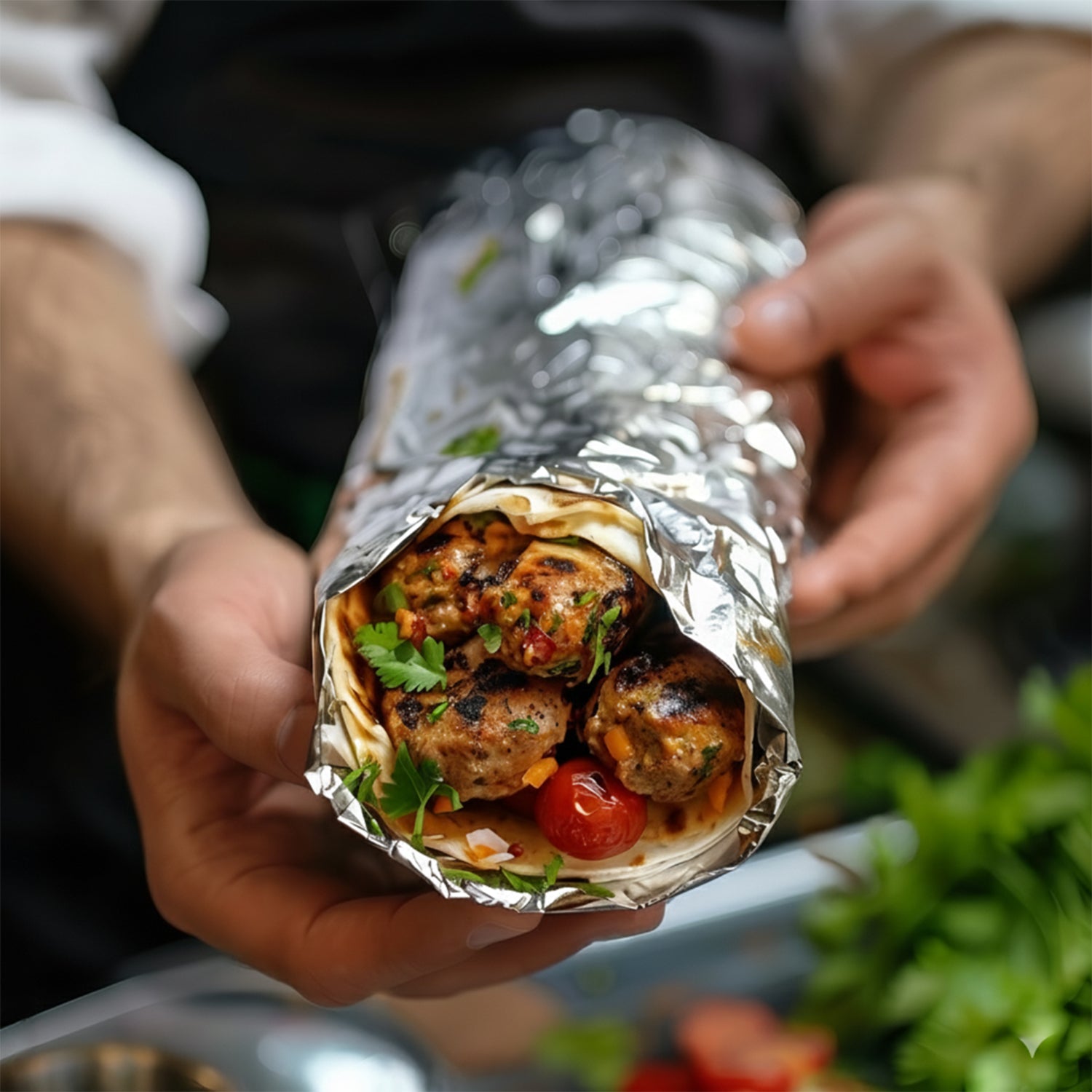 Multi-use aluminium foil sheets for baking, grilling and freezing