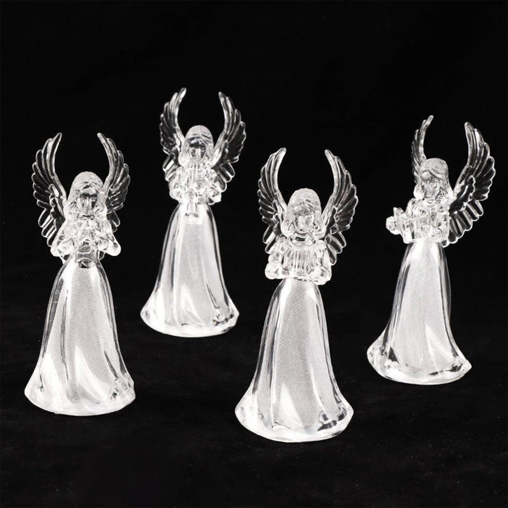 Multicolor LED decorative angel lights for home and festival decoration