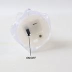 Festive decorative angel LED lights emitting colorful illumination