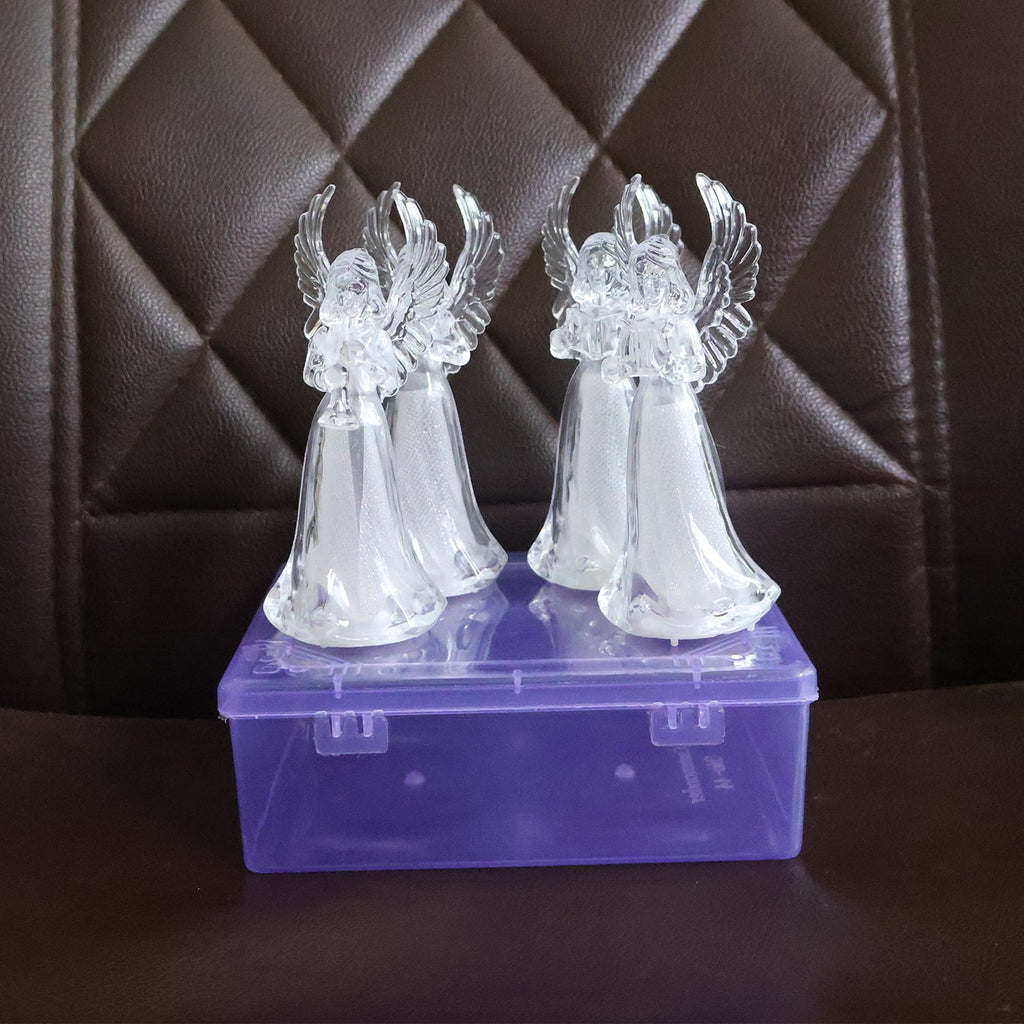 Transparent angel LED decorative lights perfect for Diwali and Christmas décor