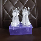 Transparent angel LED decorative lights perfect for Diwali and Christmas décor