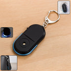 Personal safety alarm keychain with loud siren and LED light