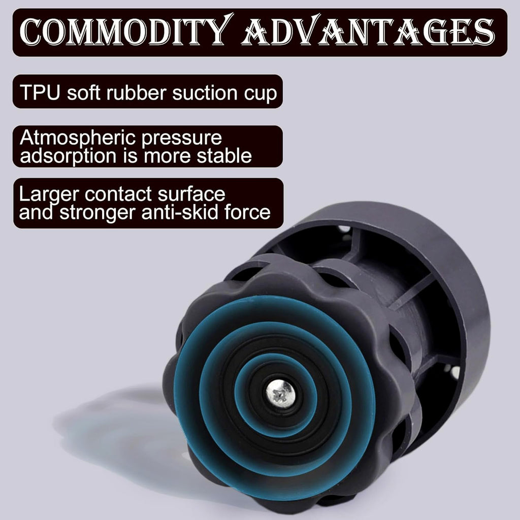 Single anti-vibration pad supporting a household appliance foot