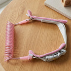 Locking mechanism detail on kids wrist strap