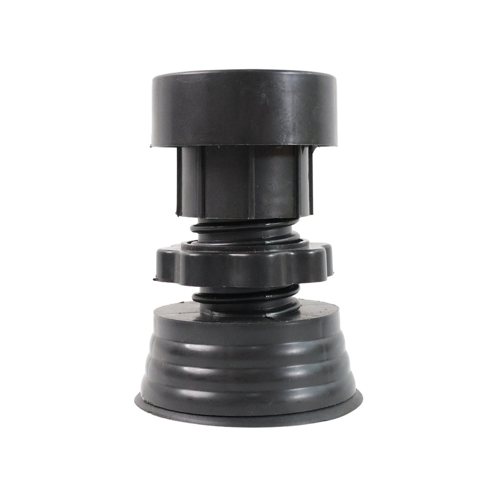 Furniture lift stand featuring anti-slip rubber base for floor protection